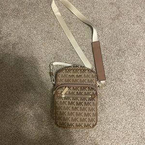 Michael kors brown crossbody bag